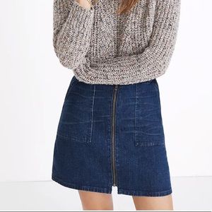 Madewell Denim Utility Skirt